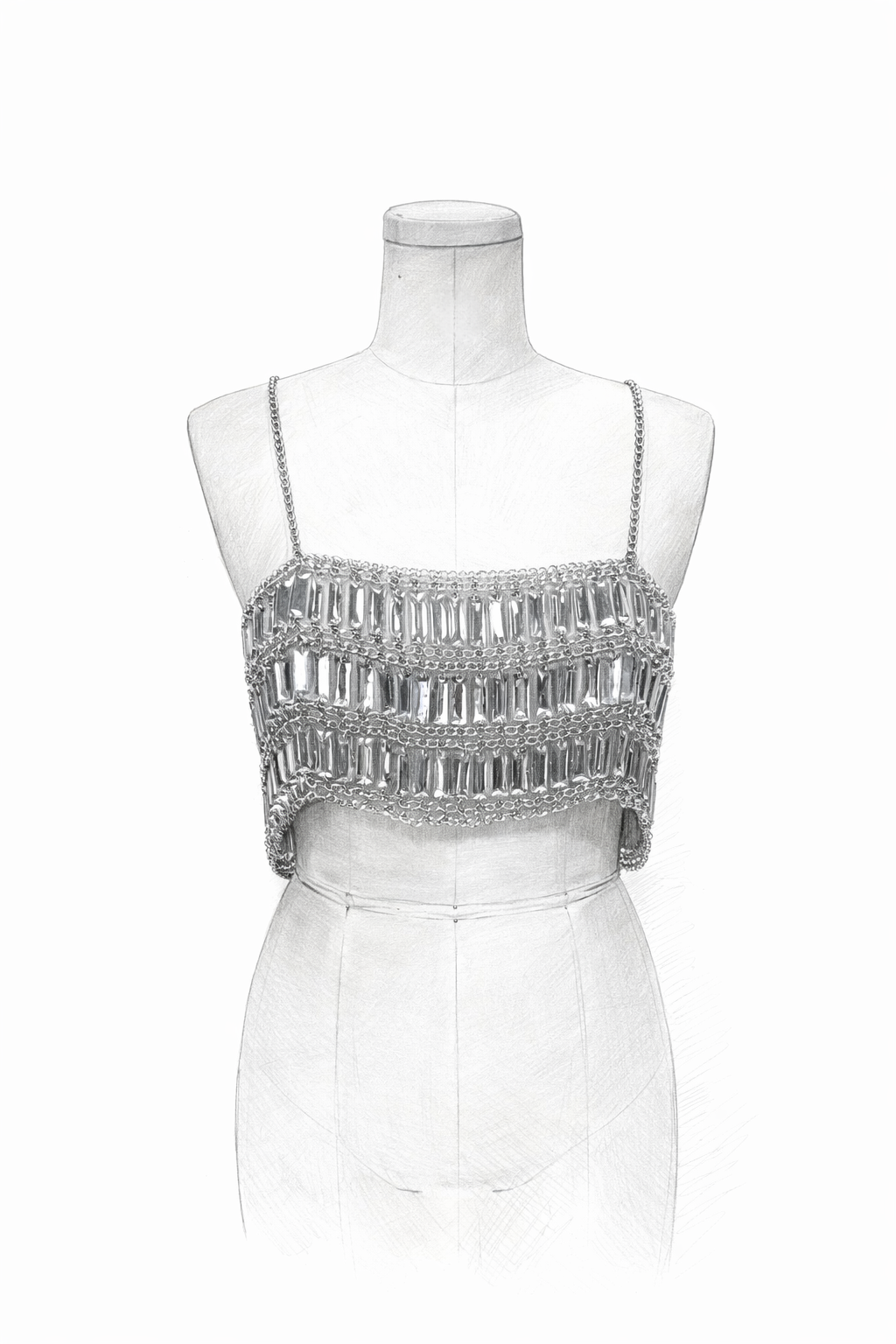 GEMMA Jewelled Top