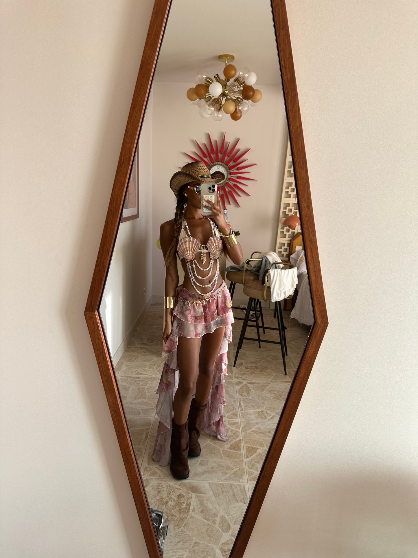 Florence Ruffle Maxi Skirt