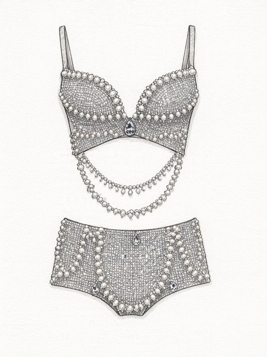 MINNIE Rhinestone Set
