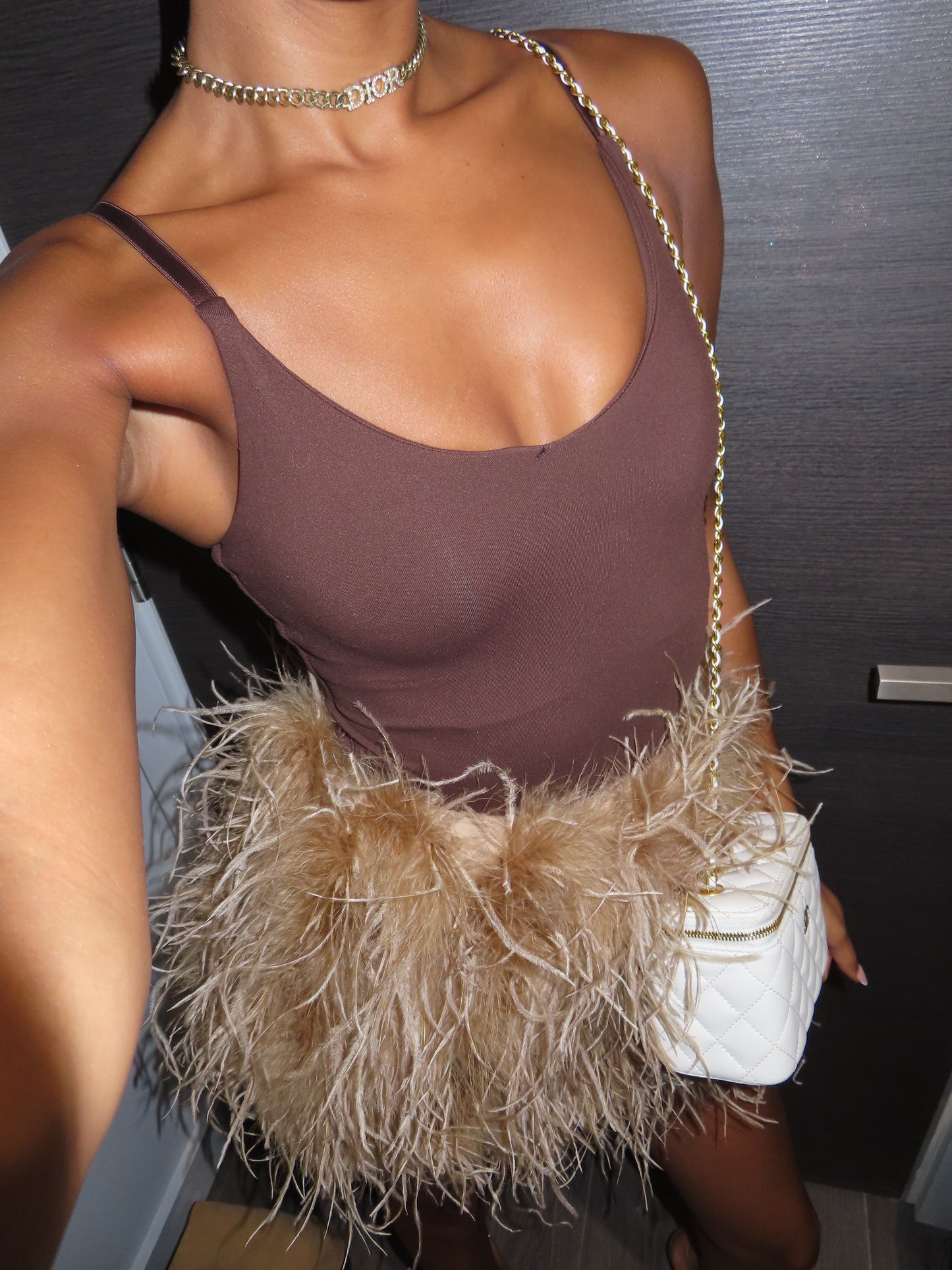 BELLADONNA Feather Skirt