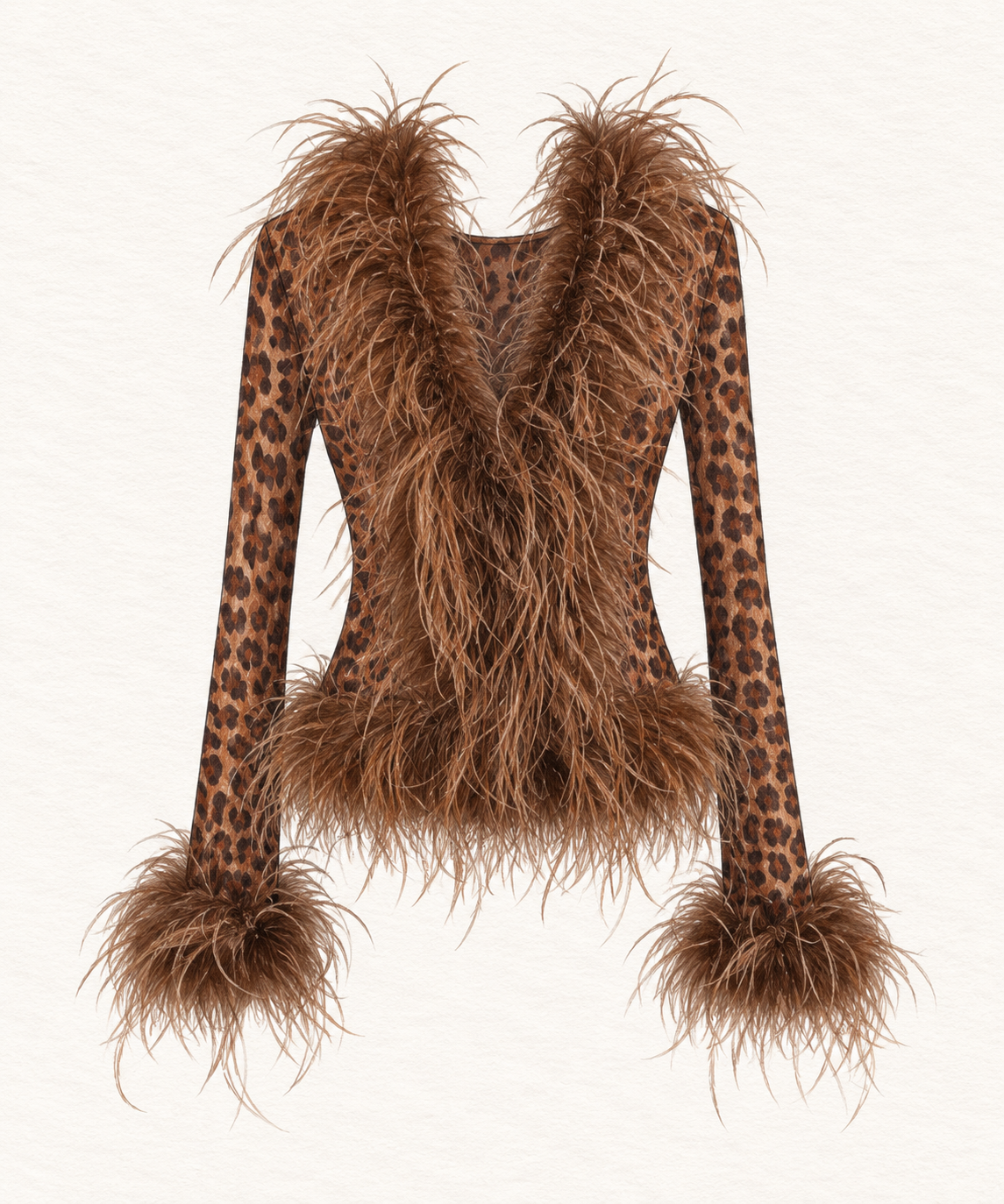SERAPHINE Feather Top