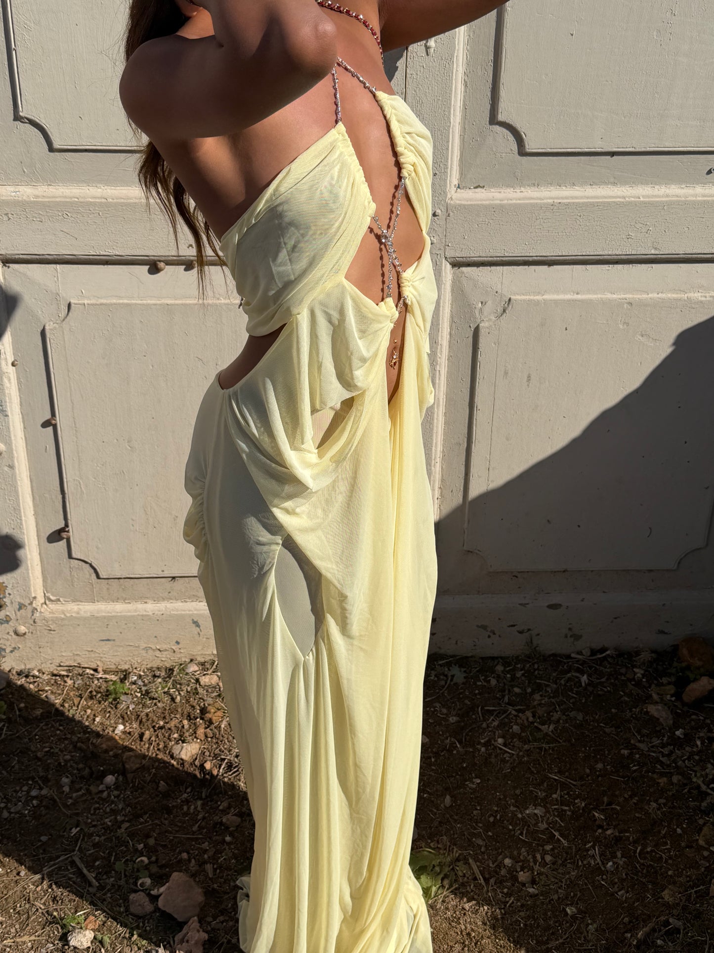 MADDIE Drape Maxi