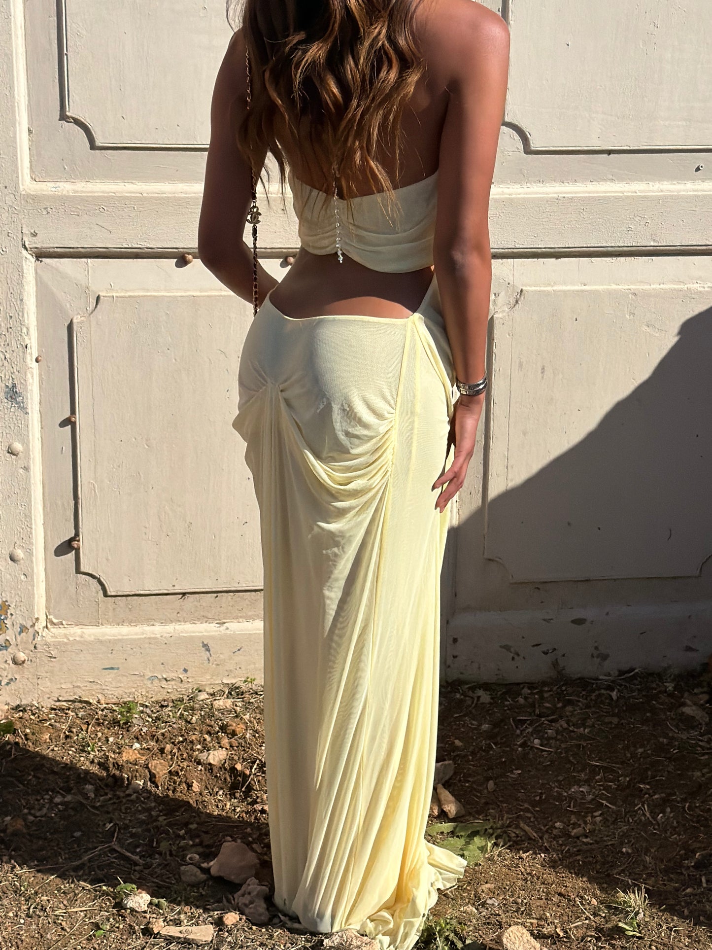 MADDIE Drape Maxi