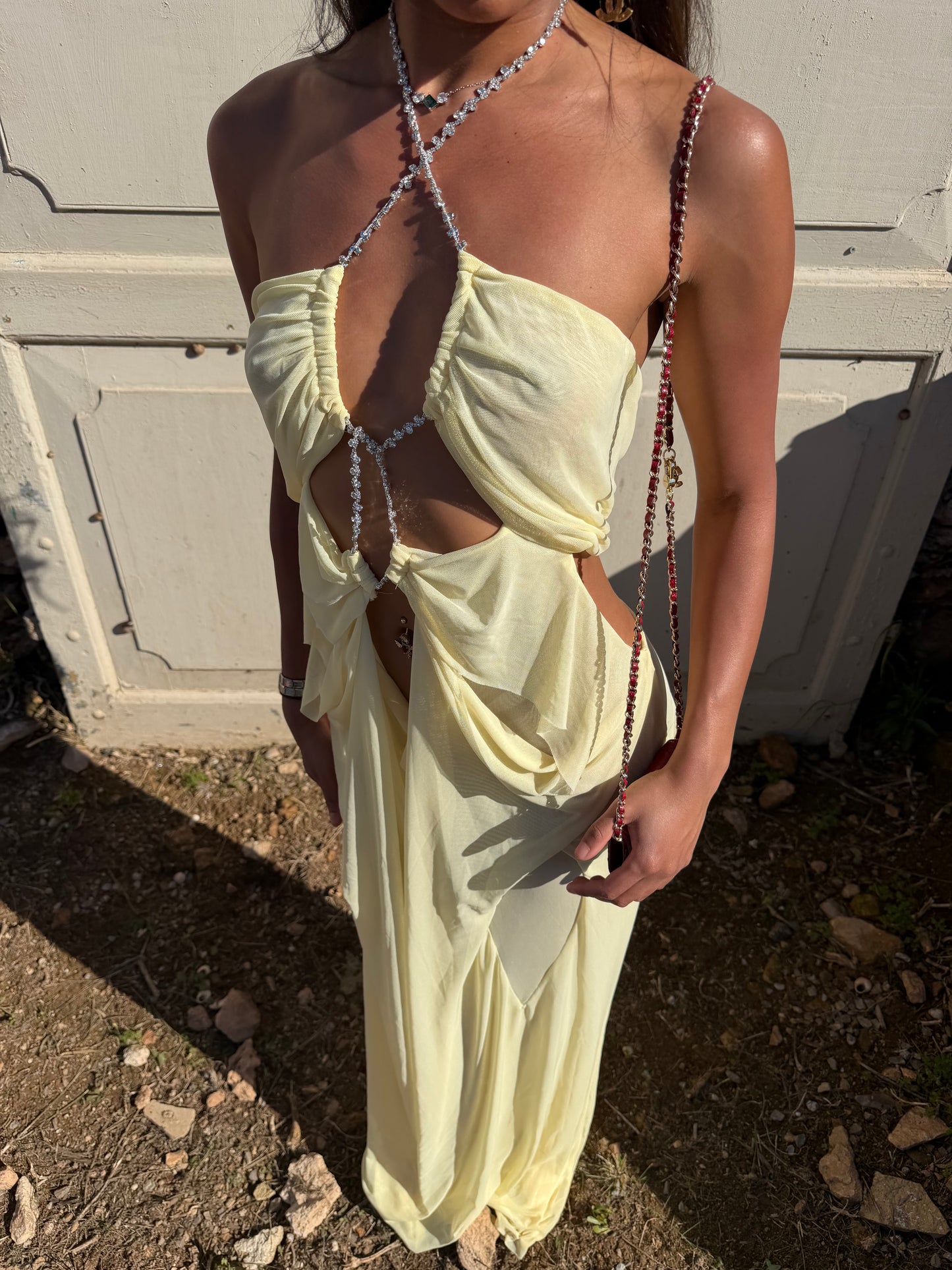 MADDIE Drape Maxi